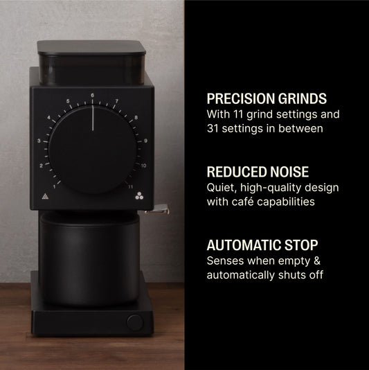 Fellow Ode Gen 2 64mm Flat Burr Coffee Grinder – Matte Black