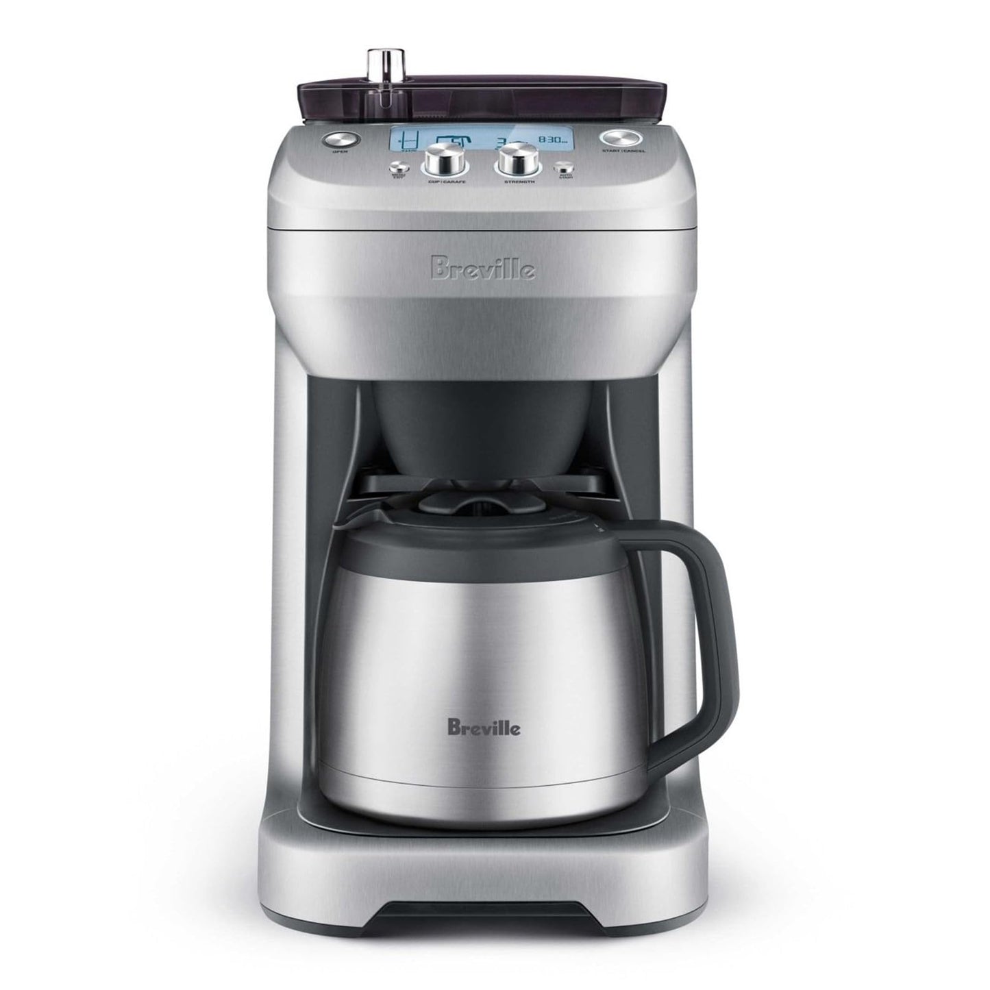 Breville Grind Control Coffee Maker with Integrated Burr Grinder - 8 Strength Settings, 12 Cup