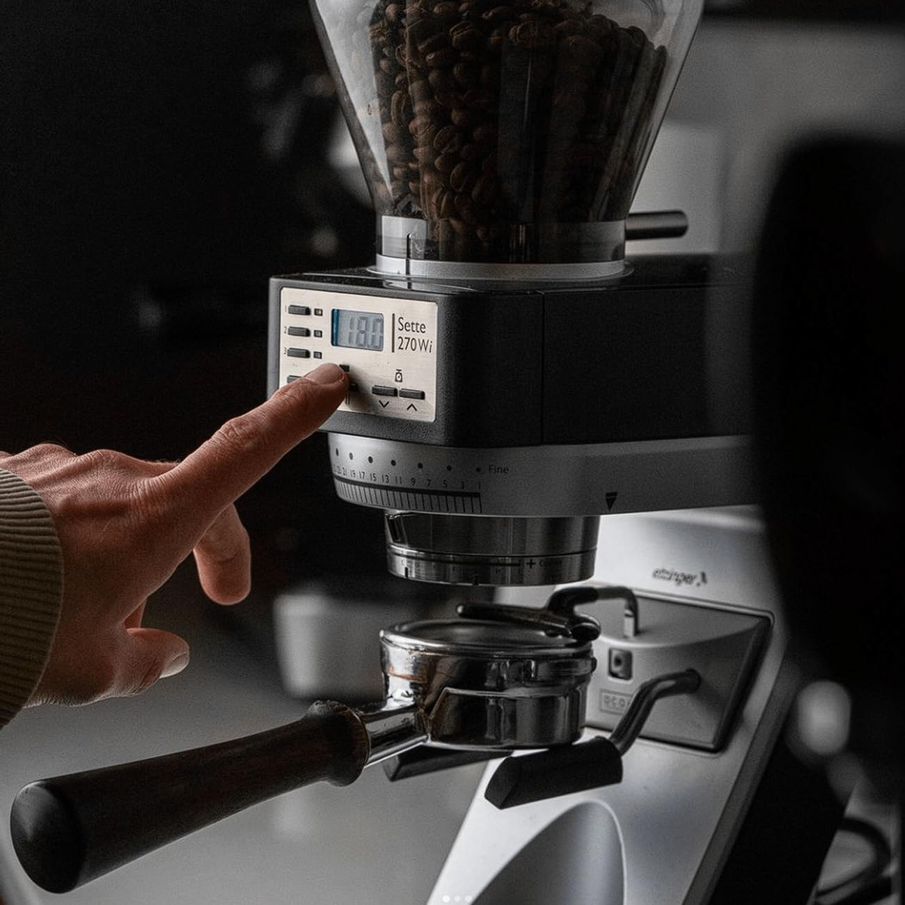 Baratza Sette 270Wi Grind-by-Weight Espresso Grinder with Acaia Bluetooth Scale Technology