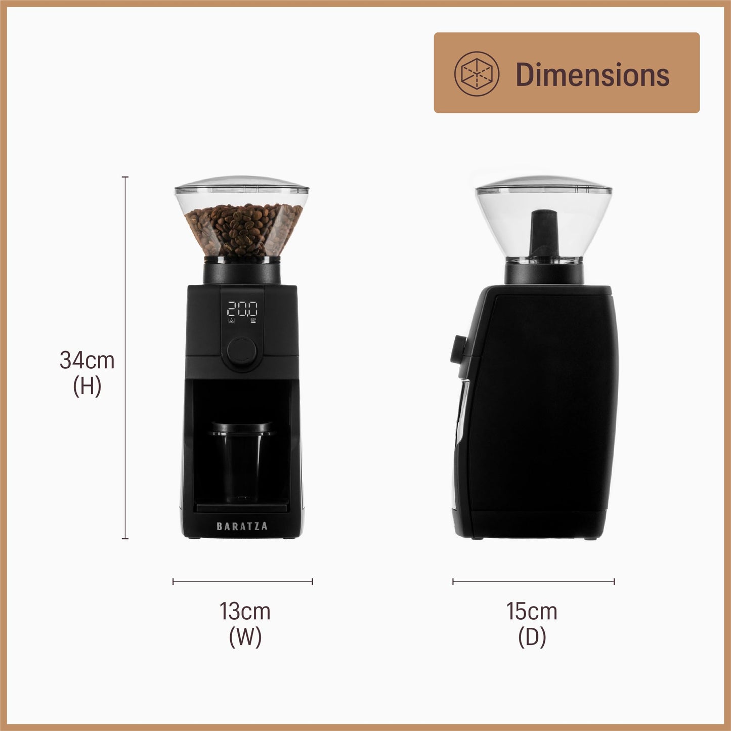 Baratza Encore ESP Pro Coffee Grinder – Espresso Optimized Edition